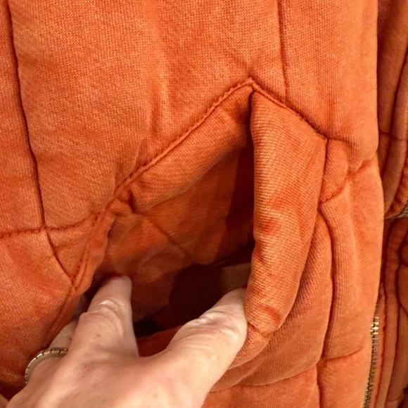 Free People Dolman Quilted Knit Jacket - Picture 11 of 13